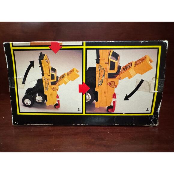 Vintage Panther Truck Friction Power Pow-R-Tron Truck Roboom Transformer W/Box - Picture 3 of 9